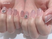 上品ビジューネイル|Lucia