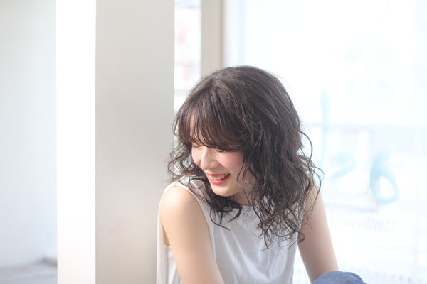 くしゅくしゅパーマ|asha VaSE