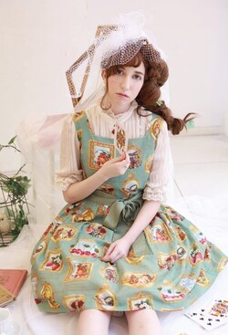 ロリィータファッション大好きな方にウィッグアレンジ