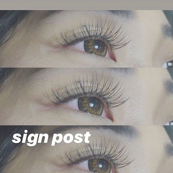 フラット120本オフ無料⑦|アイラッシュサロン　sign post　ふじみ野店