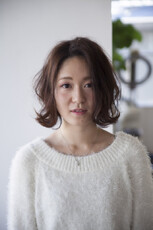 ゆるふわ切りっぱなしボブ|asha VaSE