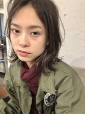 ジャングルファティーグとカーキなウルフ|NERO HAIR SALON