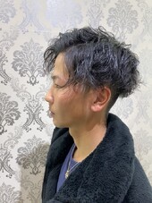 ツーブロックスパイラルパーマ|Infini-Y’s　ウェルディ長泉店