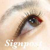 フラットラッシュ140本②オフ無料|sign post 志木店