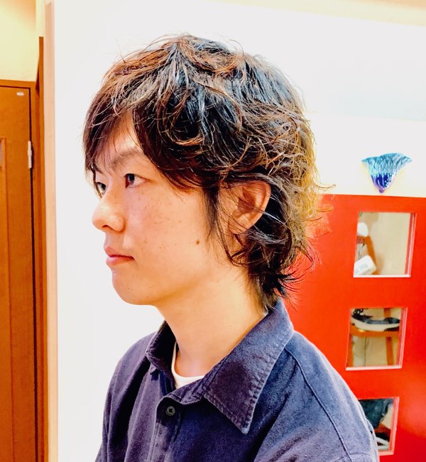 メンズデジタルパーマ|ブルーモスクTOKYO