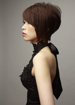 大人のショートは上質感