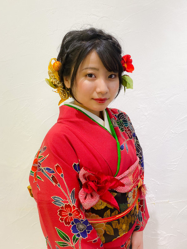 和装　和髪　可愛い系ヘア|Infini-Y’s　ウェルディ長泉店