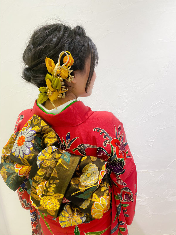 和装　和髪　可愛い系ヘア|Infini-Y’s　ウェルディ長泉店