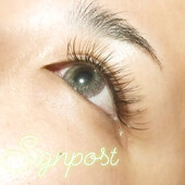 ブラウンエクステ120本|アイラッシュサロン　sign post　ふじみ野店