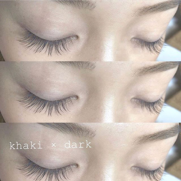 ブラウンエクステ120本⑤オフ無料|アイラッシュサロン　sign post　ふじみ野店