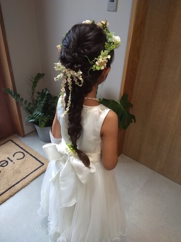 結婚式、お呼ばれヘアアレンジ