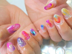 ニュアンスネイル2|nail salon Vivid Queen