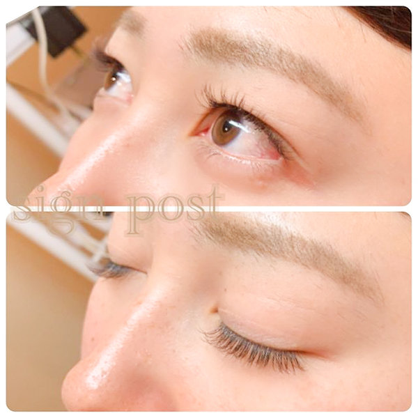 ブラウンエクステ140本② オフ無料|sign post 志木店