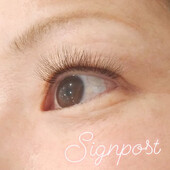 ボリュームラッシュ300本③ オフ無料|アイラッシュサロン　sign post　ふじみ野店