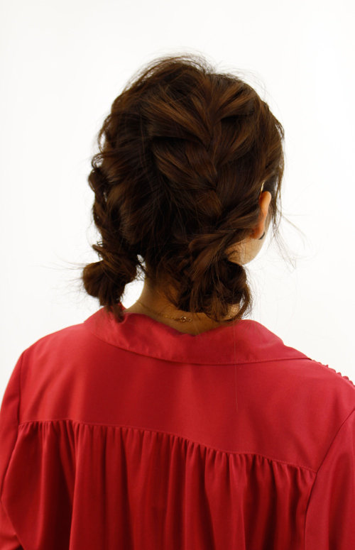 ツインおだんごアレンジ|Raffine三宮