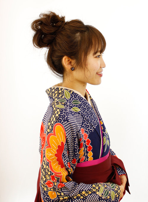 ふわふわお団子ヘア|Raffine三宮