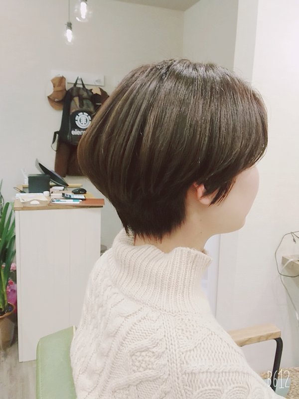 ハンサムショート|Hair design miel 東山七条店