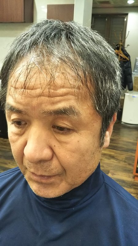 シニアカット＆クイックカラー（白髪ぼかし）|Tip hair