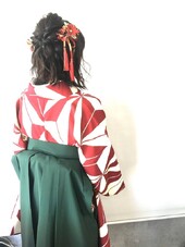 袴ヘア（メイク＋着付け）|NON EDGE