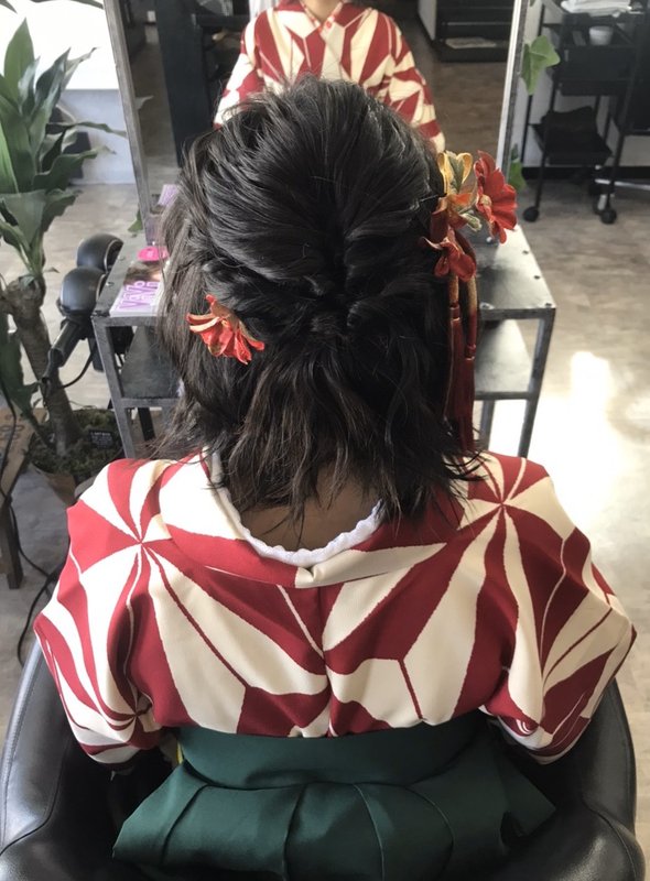 袴ヘア（メイク＋着付け）|NON EDGE