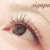 カラーフラットラッシュ140本⑤　オフ無料|sign post 志木店