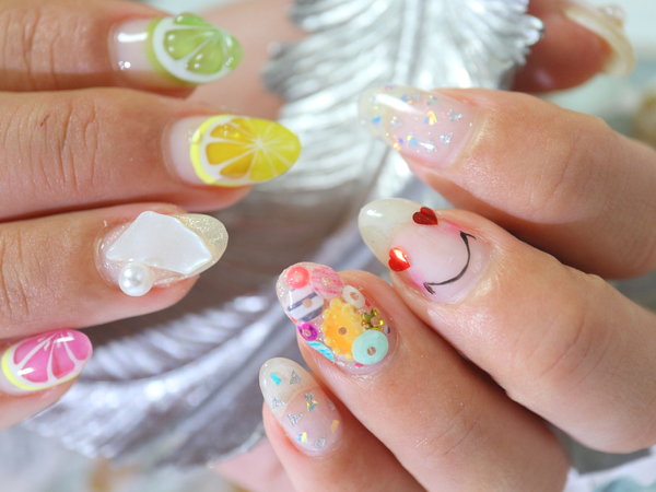 フルーツネイル|nail salon Vivid Queen