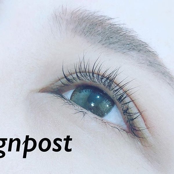 まつ毛カール　⑧|アイラッシュサロン　sign post　ふじみ野店