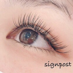 セーブルエクステ150本⑤オフ無料|アイラッシュサロン　sign post　ふじみ野店