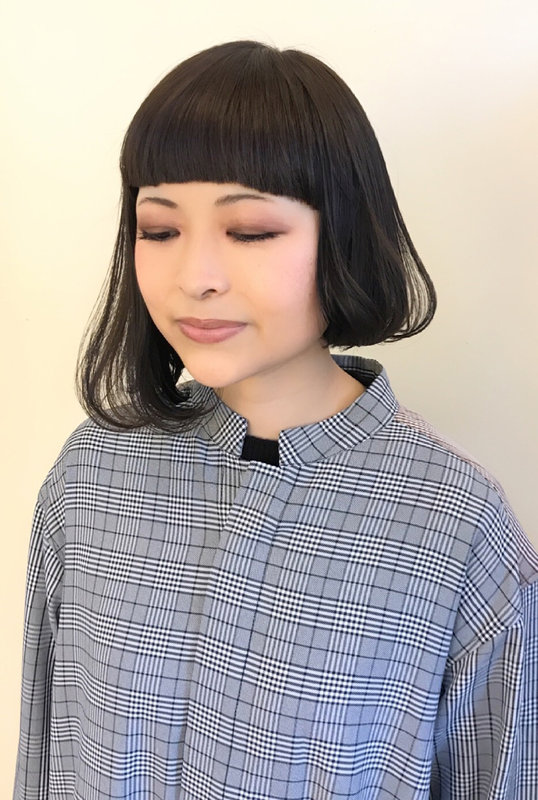  	シンプルでかわいいアシメボブ|B2C-TeamS