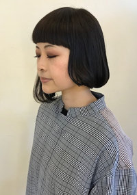  	シンプルでかわいいアシメボブ|B2C-TeamS