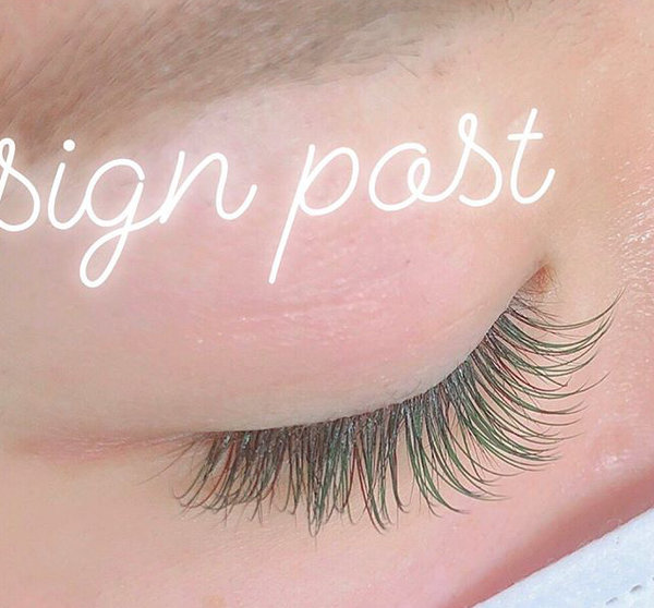 ブラウンエクステ180本⑧  オフ無料|sign post 志木店