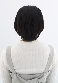 バッサリカットで丸みショートにイメチェン|Raffine三宮