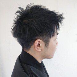 爽やかツーブロック ナチュラル束感ショート【伊勢崎市】|Add9