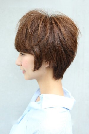 マッシュレイヤーショート Claro Un クラーロアン 静岡県 裾野 の髪型 ヘアスタイルカタログ ビューティーパーク