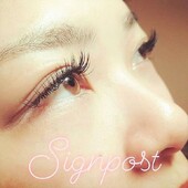 シルクエクステ180本　オフ無料⑧|アイラッシュサロン　sign post　ふじみ野店