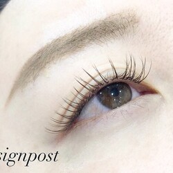 ブラウンエクステ140本　オフ無料　⑧|アイラッシュサロン　sign post　ふじみ野店