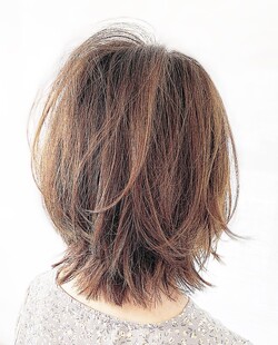 外はねナチュラルパーマ