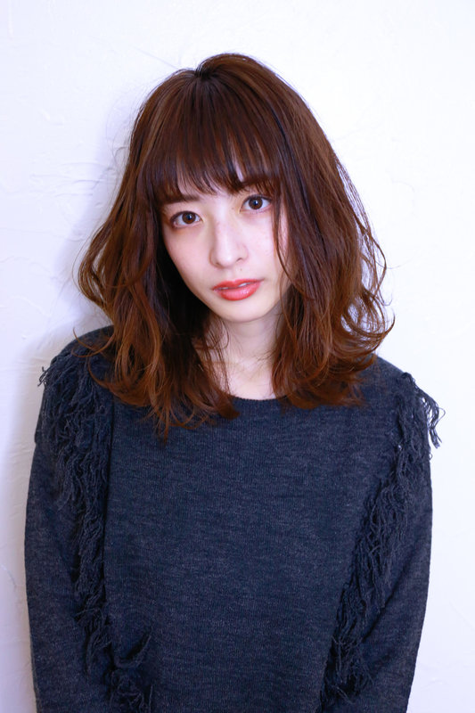 21 22秋冬 セミロングの髪型 カタログ みてみる ビューティーパーク