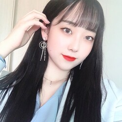 縮毛矯正ストレートロング