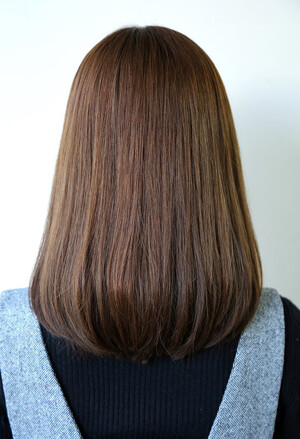 前髪長めのつやボブ 216 Claro Amante クラーロアマンテ 静岡県 三島 の髪型 ヘアスタイルカタログ ビューティーパーク