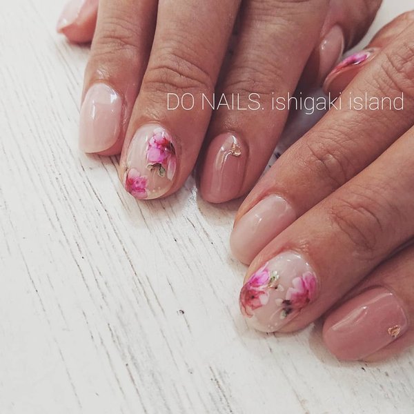 ニュアンスフラワー|DO NAILS.school