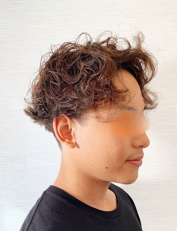 クセ毛風パーマ|ブルーモスクTOKYO