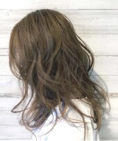  カット＋カラー(アッシュグレージュ)|Cure2 (キュアキュア)