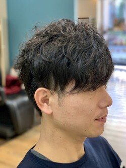 【くせ毛】マッシュ×うざバング×束感ショートで王道ショート。|Cure2 (キュアキュア)