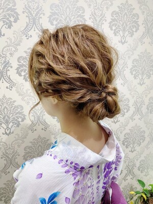 浴衣ヘア Infini Y S ウェルディ長泉店 アンフィニワイズ 静岡県 三島 の髪型 ヘアスタイルカタログ ビューティーパーク