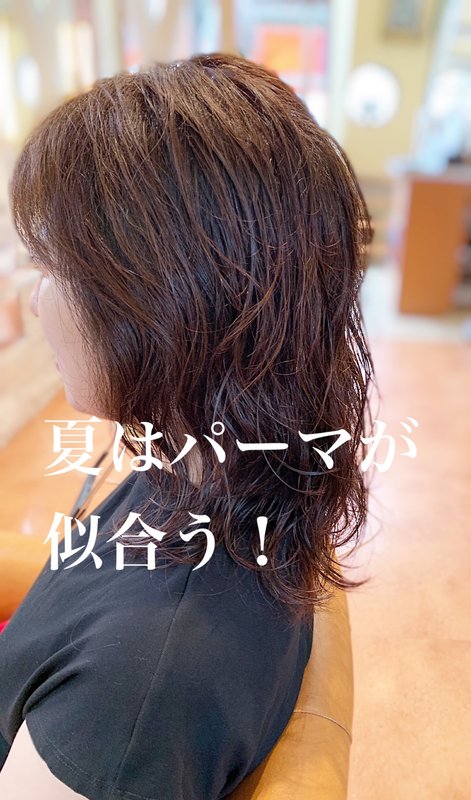 夏デジタルパーマ|ブルーモスクTOKYO