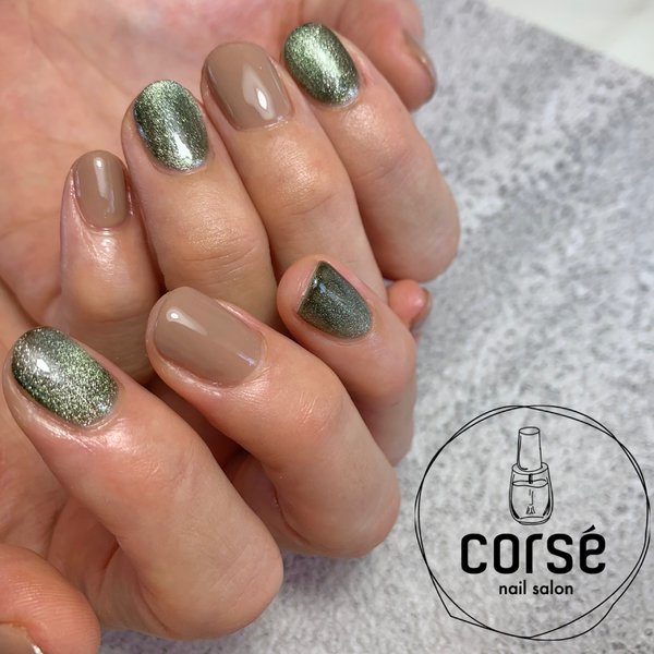 大人マグネットネイル|nail salon corsé