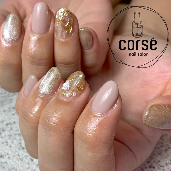 マグネット×ニュアンスネイル|nail salon corsé