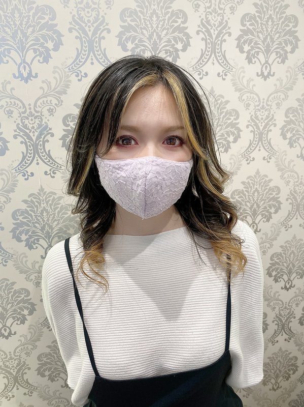 バレヤージュ×エレガント×フレームカラー|Infini-Y’s　ウェルディ長泉店