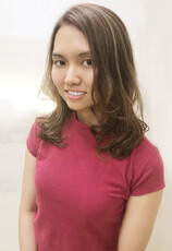 ハイライト透け感カラー|Raffine三宮